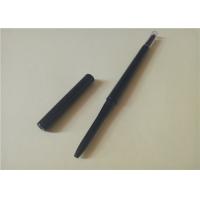 China Plastic Automatic Makeup Lip Pencil , Black Color Waterproof Lip Liner factory