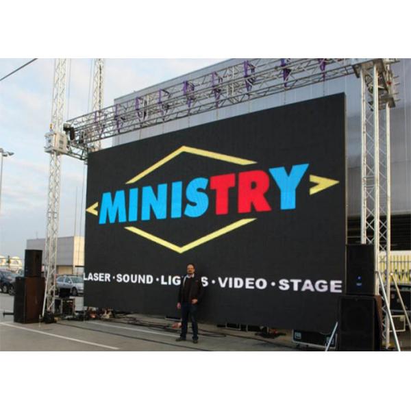 Quality P6.25 Outdoor High Resolution Stage Rental LED Display Low Power Consumption Wide Viewing Angle for sale