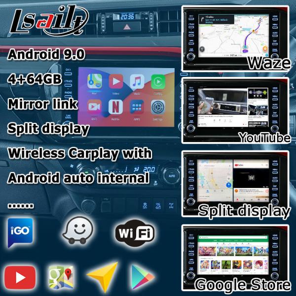 Quality Toyota Hilux Android multimedia interface wireless carplay android auto touch 3 for sale