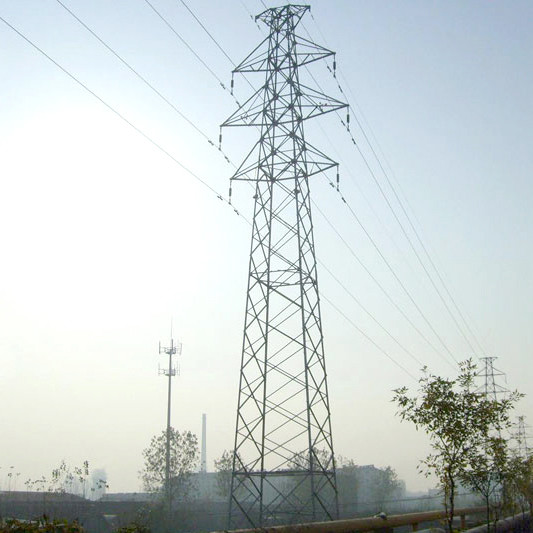 Quality 70m High Mast Distribution Transmission Steel Tower Hot Dip Galvanized for sale