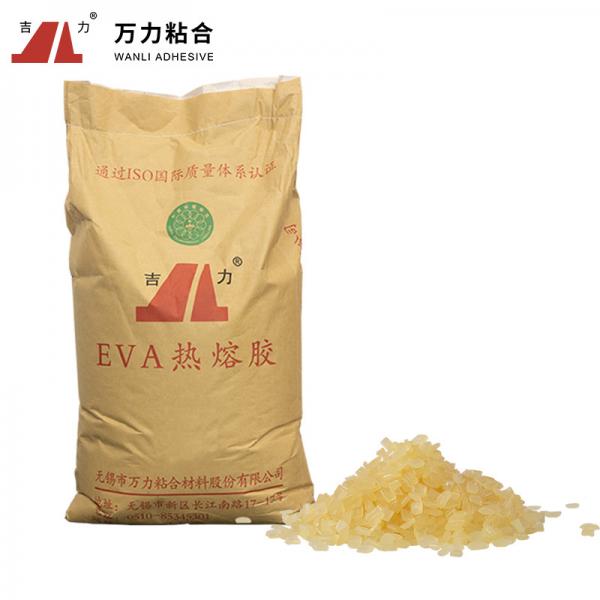 Quality EVA Yellowish Packaging Hot Melt Adhesive Corrugated Cardboard Glue Carton EVA for sale