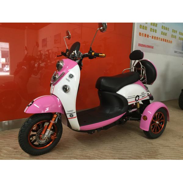 Quality Electric Tricycle Scooter With 800W Brushless Powered Tricycles For Adults Lead Acid for sale