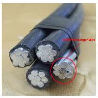 China Middle And High Carbon ACSR Steel Messenger Cable Wire Strand For ABC Cable for sale