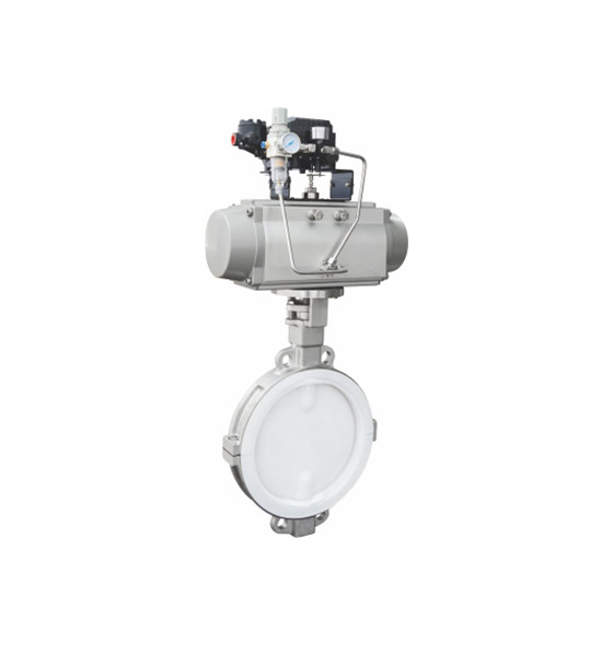 Quality Full Lined High Performance Butterfly Valves 3 inch Stainless Steel Wafer Type for sale