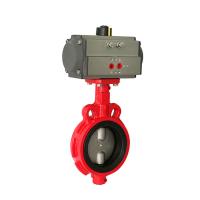 China Small Size 1 Inch Industrial Butterfly Valve Wafer Style For Chemical Industry factory