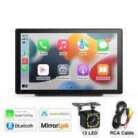 China Mp5 Portable Wireless Carplay 2 Din Stereo Receiver Bluetooth Android Auto factory