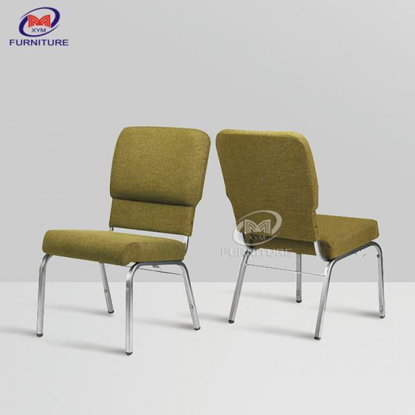 Quality Interlocking Upholstered Stackable Church Chair Seating for Stadium for sale