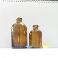 China 50ml Moulded Glass Bottle For Infusion Liquid And Other Medicine for sale