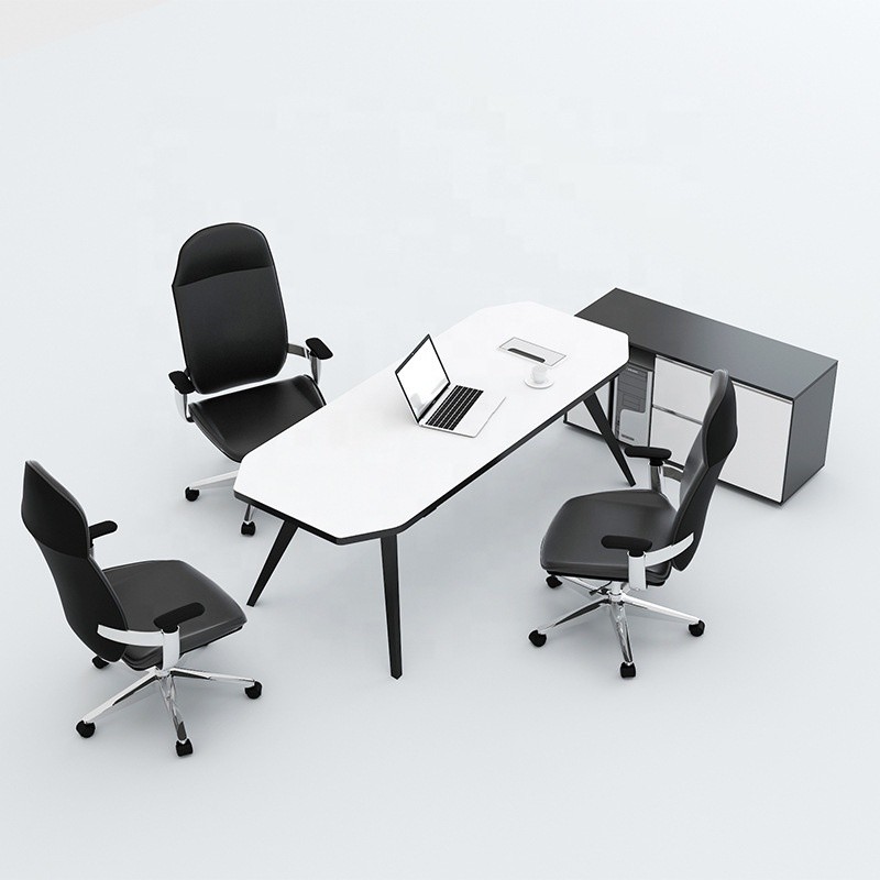 China Modern Single Person Office Desk and Chair Stylish Furniture for Manager's Workspace factory