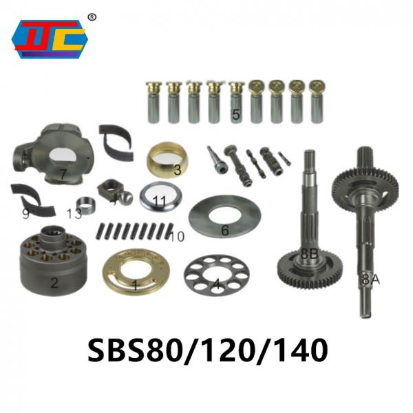Quality SBS80 SBS120 SBS140 Excavator Hydraulic Pump Parts , 325C Cat Pump Parts for sale