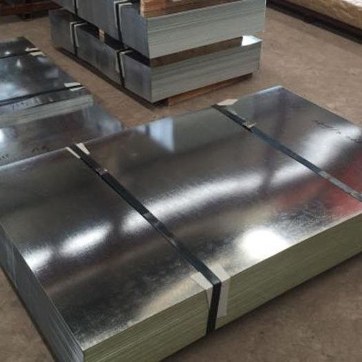 Quality DX51D Z250 5mm Galvanised Steel Sheet 1800mm Length Flange Plate SGCD PPGI for sale