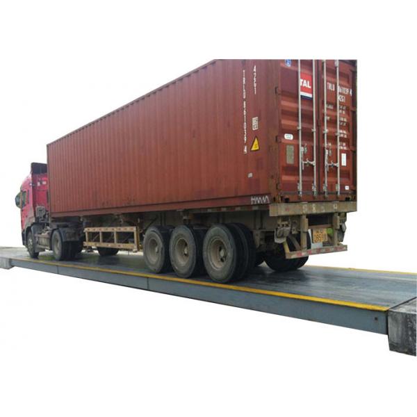 Quality LED 22M Truck Scale Weighbridge Electronic Carbon Steel for sale