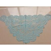China elegant embroidered Barcelona veil  Authentic Spanish Medallion Mantillas with Baby blue color factory