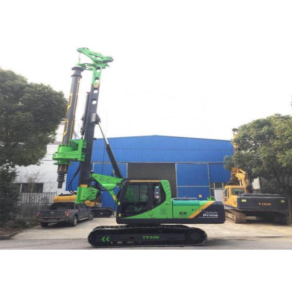 Quality 34.3mpa 60kNm Hydraulic Rotary Piling Rig Ground Screw Pile Driver Pile Drilling Rig for sale