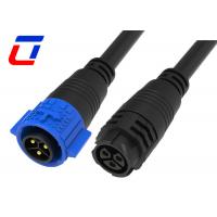 China 20A Current Rated Push Locking System M19 Waterporof Power Molded Cable Connector factory