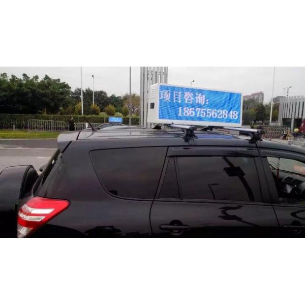 Quality P5 Double Sides Taxi LED Display Outdoor / Full Color car top advertising signs for sale