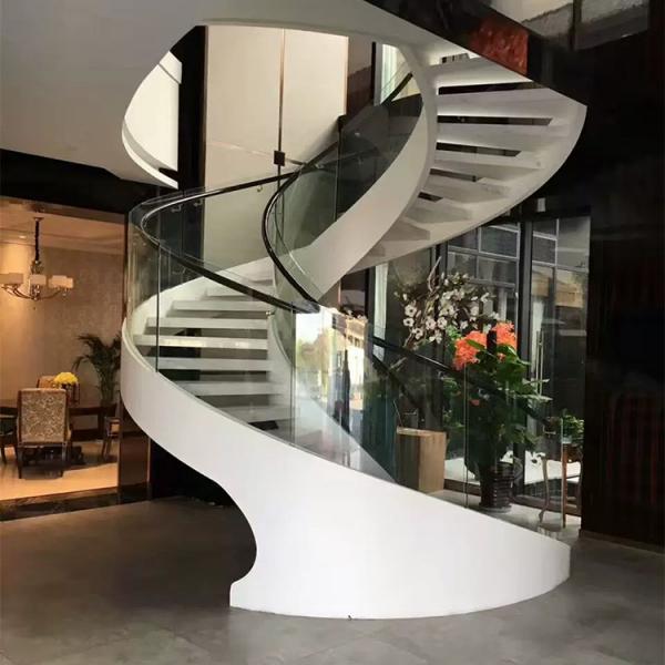 Quality High Permeability Tempered Glass Railing For Staircase Balcony Glass Balustrade for sale