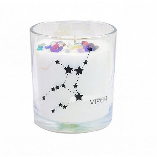 Quality Wholesale Soy Wax Luxury Custom glass printing Scented candle jar for sale