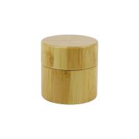 Quality Eco Friendly Bamboo Cosmetic Packaging 10g 15g 30g Cosmetic Bamboo Jar for sale