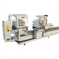 China Double-head mitre saw machine double mitre saws double miter saws for door window pvc factory