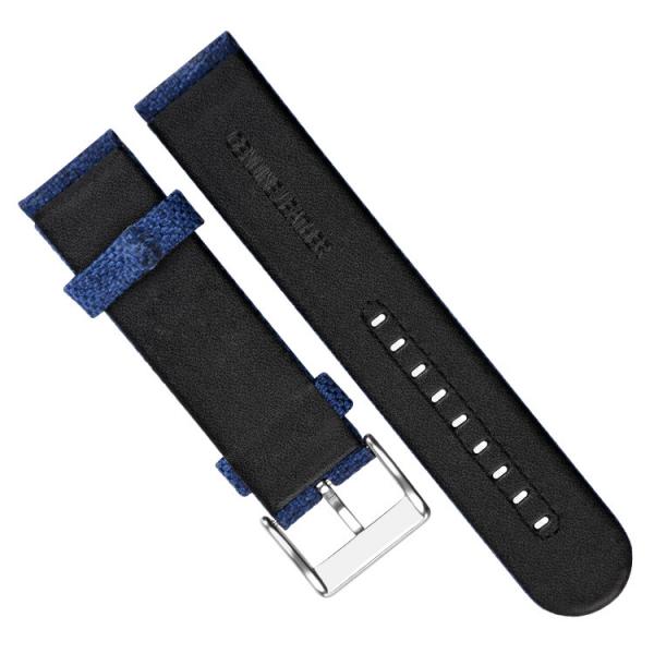 Quality Premium Hybrid Canvas Strap Watch Band PVD plating Buckle for sale