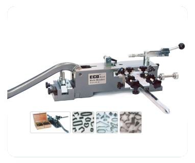 Quality EURO Manual Bender Rule bending machine , Dieforming machine with 41 matrix for 23.80x0.71mm steel rules for sale
