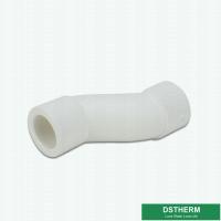 China ISO9001 Approval Lightweight Pvc Pipe Fittings Elbow Size 20 -160 Mm Welding Connection factory
