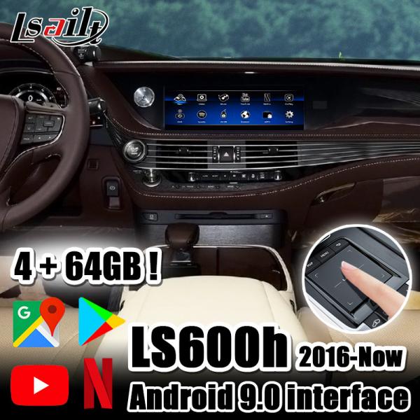 Quality Android 9.0 Lexus Video Interface for 2013-21 RX / IS / ES / IS / NX / LX / LS with NetFlix, YouTube for LS600h LS460 for sale