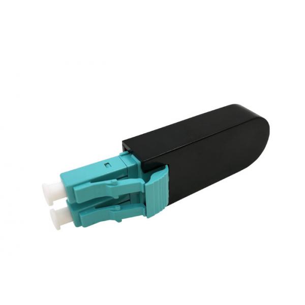 Quality LC OM3 Duplex MM Multi Mode Fiber Optical Patch Cord Loopback Connector Adapter for sale