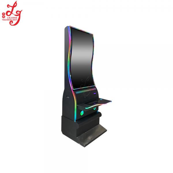 Quality 55 inch S Shape Touchscreen Casino Curved Video Slot Gaming Metal Slot Game for sale