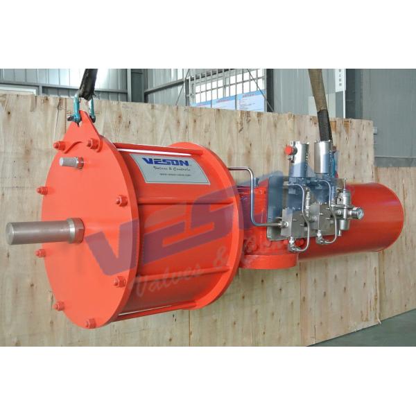 Quality Scotch Yoke Pneumatic Gate Valve Actuator / Air Operated Actuator For Fail Safe for sale