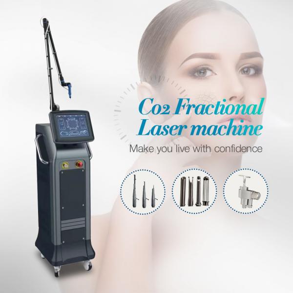 Quality Acne Treatment CO2 Fractional Laser Machine 10600nm 40W for sale