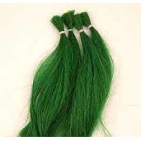 China 40 Inch Green Colored Horse Hair Extensions For Brushes Making factory