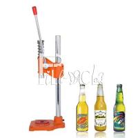 China Semi Auto Carbonated Drink Filling Capping Machine Manual Hand Press Beer Glass Bottle for sale