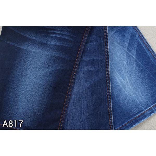 Quality 9 Oz 75% Cotton 21% Polyester 2% Lycra Denim Fabric For Men Women Jeans for sale