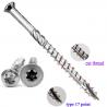 China #10x2-1/2 Inch Star Drive 316 Stainless Steel Deck Screws Cutting Thread Polished factory
