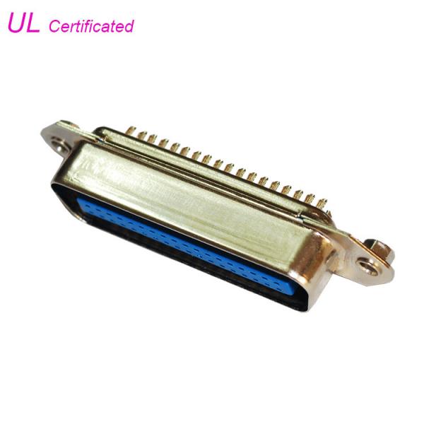 Quality 14 24 36 50 Pin Solder Male Centronic Connector with Hex Head Screws Certified for sale