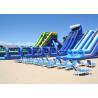 China Customized Size Commercial Outdoor Inflatable Slide With Silk Printing factory