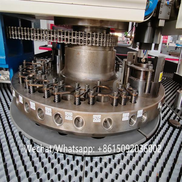 Quality 300KN Cnc Turret Punching Machine Automatic Servo Turret Press Sheet Metal for sale