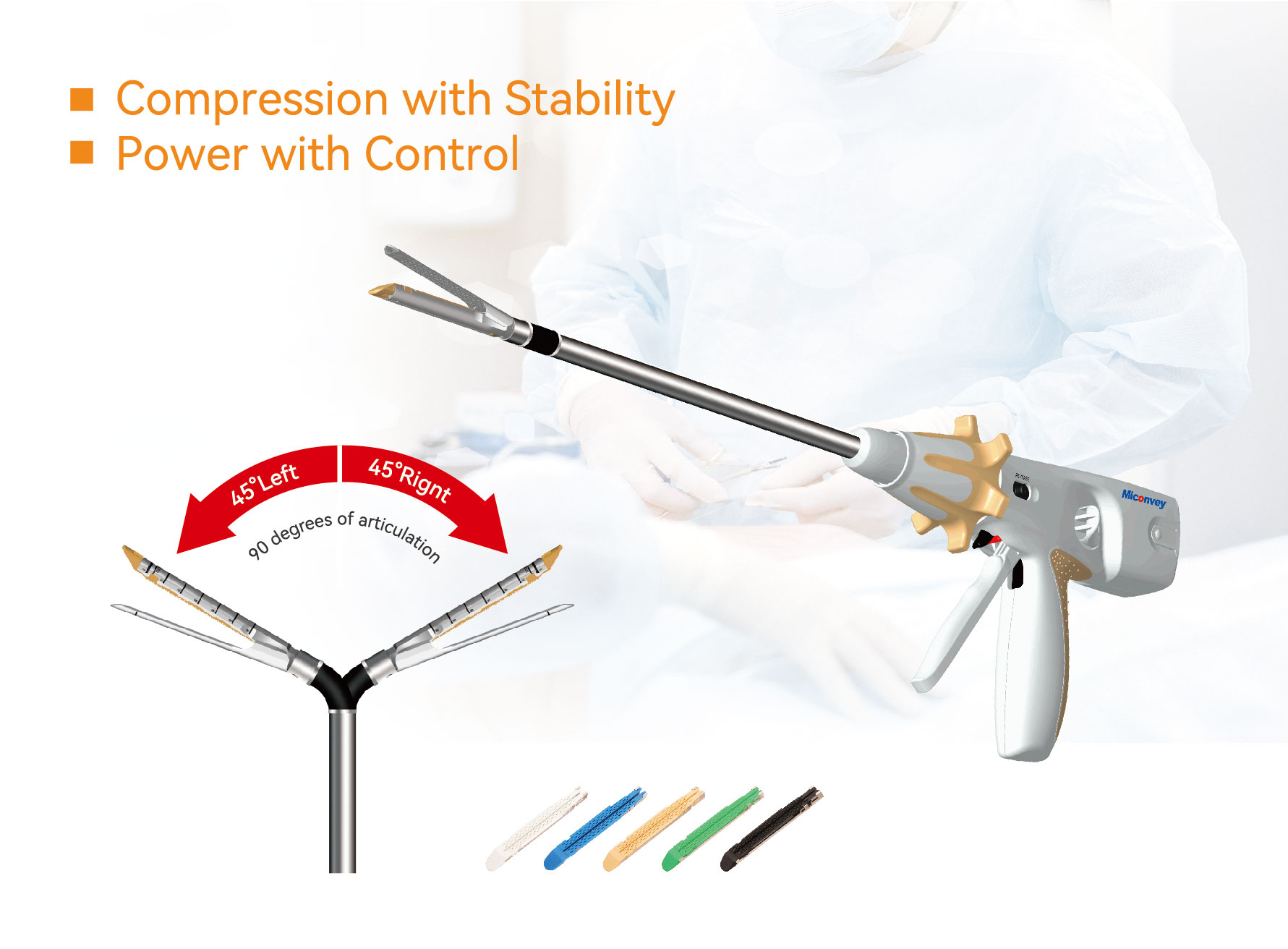 Medical stapler-Powered Endoscopic LinearCutting Stapler details