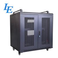 China 800KG Loading Capacity Server Rack Cabinet PDU Rack IP20 SPCC Material Rolling Wheels With Braked factory