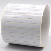 Quality 25x6mm 2mil White Gloss High Temperature Resistant Polyimide Label For Anti for sale