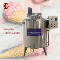 China UV Pasteurization Tank Batch Pasteurizer for Milk Pasteurization in South Africa for sale