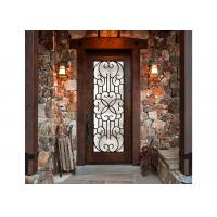 China Eloquent Wrought Iron Glass Tranquility Screening Light Transmission  Iron Oxides Natural Light factory