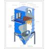 China ISO Pulse Jet Bag Industrial 30m2 Dust Collector Bag House factory
