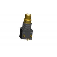 China RCA01-003 Female RCA Jack , Single RCA Connector With Gold Plating for sale