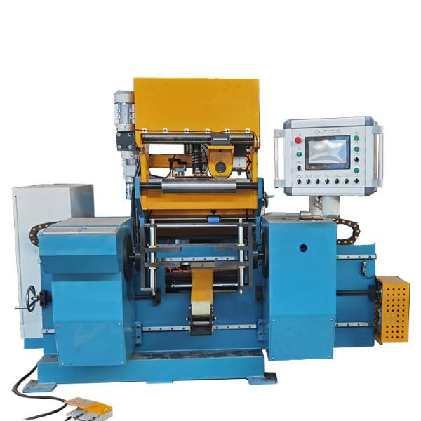 Quality 26rpm Reactor Copper Foil Winding Machine Automatic Cold Pressure Welding for sale