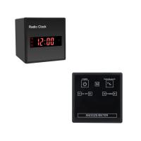 China Bluetooth FM Radio 1080P Alarm Clock Hidden Camera Motion Detected factory