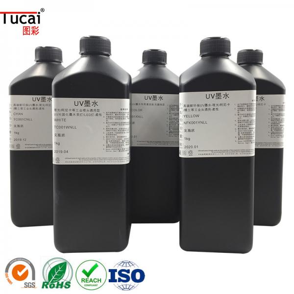 Quality Bright Color Fast Dry Ink Durable Uv Curable Ink For Ricoh G4 G5 KONICA for sale