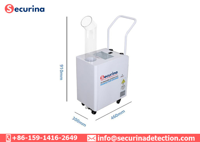 Buy cheap Ultrasonic Mobile Sanitizer Sterilization Equipment Wired / Wireless Power from wholesalers